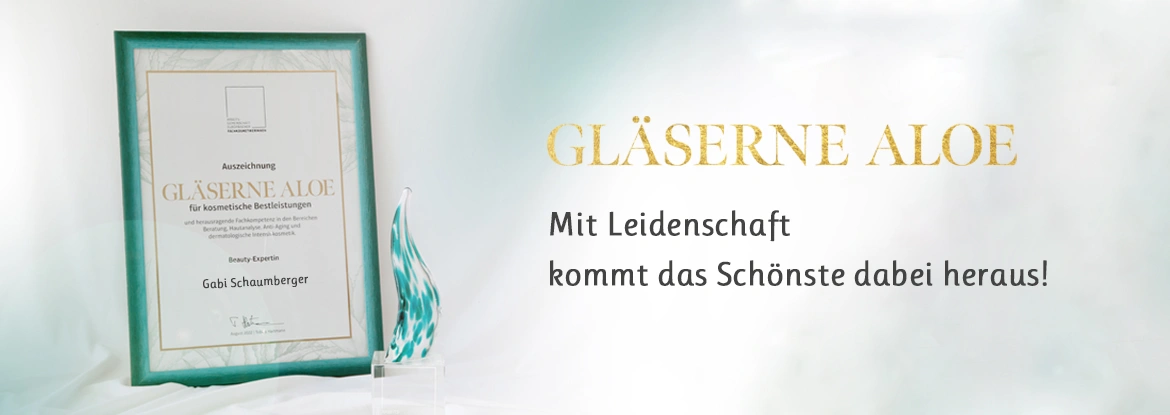 GLÄSERNE ALOE geht an Gabi Schaumberger, Brunn am Gebirge